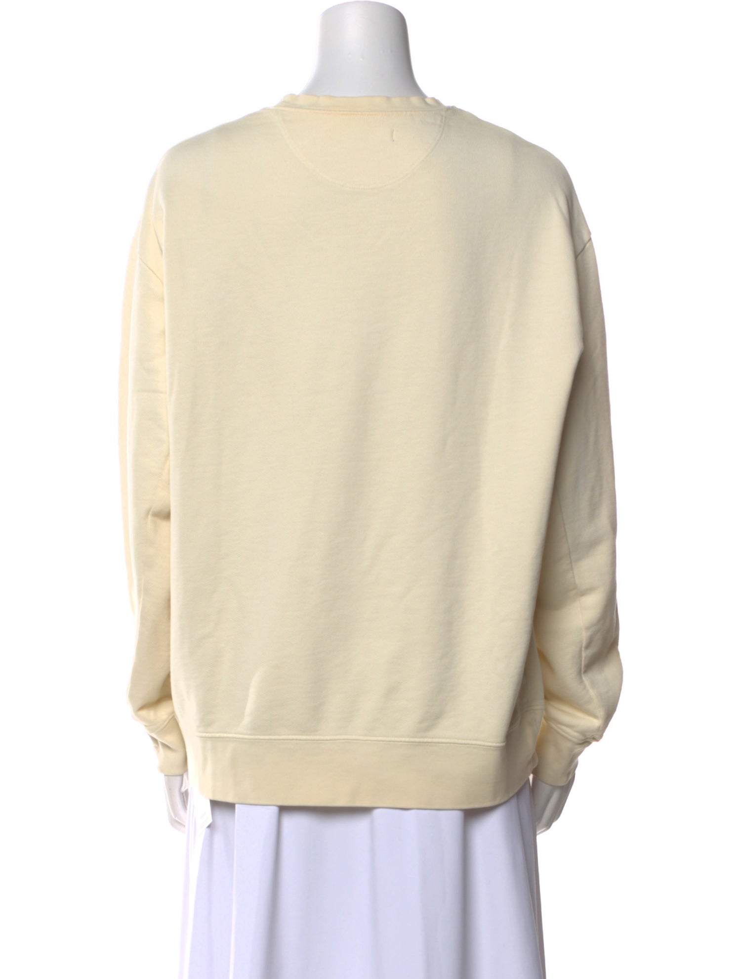 Eckhaus Latta Scoop Neck Long Sleeve Sweatshirt